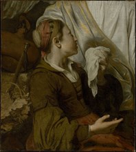 Hagar Weeping, early 1640s. Creator: Gerbrand van den Eeckhout.