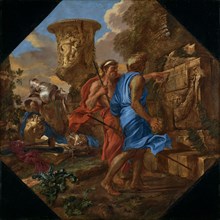 Arcadian Shepherds, about 1655. Creator: Giovanni Benedetto Castiglione.