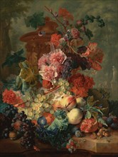 Fruit Piece, 1722. Creator: Jan van Huysum.