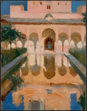 Hall of the Ambassadors, Alhambra, Granada, 1909. Creator: Joaquin Sorolla y Bastida.