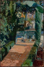 Court of the Dances, Alcázar, Sevilla, 1910. Creator: Joaquin Sorolla y Bastida.