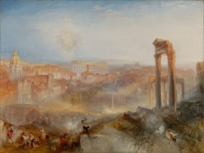 Modern Rome - Campo Vaccino, 1839. Creator: JMW Turner.