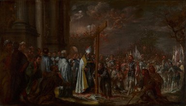 The Exaltation of the Cross, about 1680. Creator: Juan de Valdés Leal.