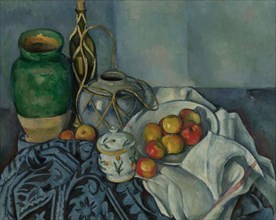 Still Life with Apples, 1893-1894. Creator: Paul Cezanne.