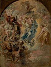 The Virgin as the Woman of the Apocalypse, about 1623-1624. Creator: Peter Paul Rubens.