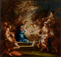 The Adoration of the Shepherds, 1720. Creator: Sebastiano Conca.