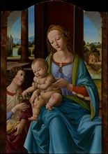 Madonna and Child, about 1490-1500. Creator: Studio of Lorenzo di Credi.