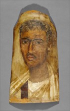 Mummy Portrait of a Man, A.D. 100-125. Creator: Unknown.