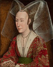 Portrait of Isabella of Portugal, about 1450. Creator: Workshop of Rogier van der Weyden.