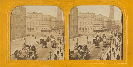 Rue de Rivoli, Paris, 1860s. Creator: Adolphe Block.