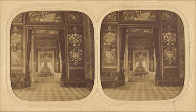 Palais de St. Cloud. Entree des grands appartements., 1860s. Creator: Alexandre Bertrand.