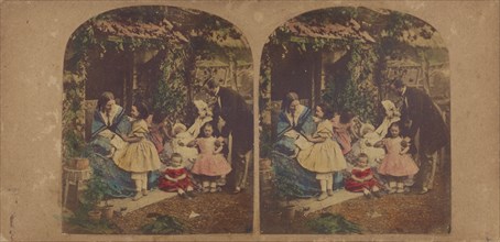 The Happy Homes of England., about 1855. Creator: Alfred Silvester.