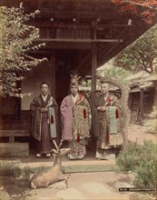 Buddhist Priests, 1870s-1890s. Creator: Kusakabe Kimbei.