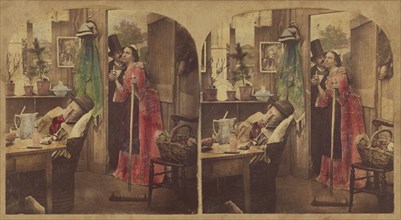 What the Eye doesn't see, the Heart doesn't grieve for, about 1865. Creator: London Stereoscopic & Photographic Co.