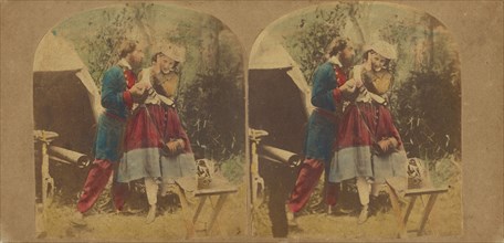 La Vivandiere, about 1865. Creator: London Stereoscopic & Photographic Co.