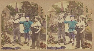 Peacemaker, about 1860. Creator: New York Stereoscopic Company.