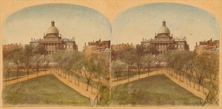 The State House, Boston, U.S., 1859. Creator: William England.