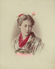 Officer's Daughter, 1870s-1890s. Creator: Baron Raimund von Stillfried.