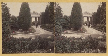 Shaw's Garden. Main Entrance, inside view. St. Louis, Missouri, about 1872-1874. Creator: Boehl & Koenig.