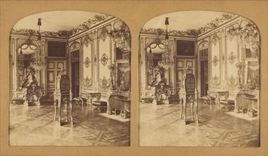 Salle des Pendules (Musee de Versailles), 1855-1865. Creator: F. Grau.