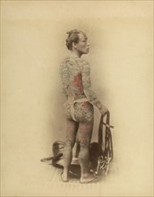 Tattooed Man, 1863-1868. Creator: Felice Beato.