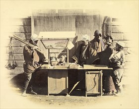 Street Refreshment Stall, 1863-1868. Creator: Felice Beato.