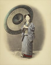 Japanese Woman, about 1868. Creator: Felice Beato.