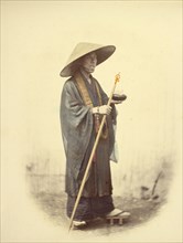 Priest with Pastoral Staff, 1866-1867. Creator: Felice Beato.