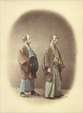 Samourai or Two Sworded Class, 1866-1867. Creator: Felice Beato.