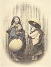 Mendicant Nuns, 1863-1868. Creator: Felice Beato.