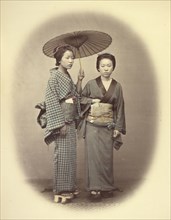 Two Sisters, 1866-1867. Creator: Felice Beato.