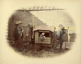 Norimono or Sedan Chair, 1866-1867. Creator: Felice Beato.