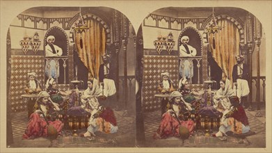 Sujets D'Orient, 1858-1861. Creator: Furne Fils & H. Tournier.