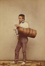 A water carrier, about 1865. Creator: Giorgio Sommer.