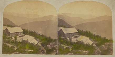 Mt. Mansfield. Summit House & Sterling Mts., about 1865. Creator: Guy B. Davis.