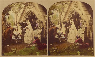 The Happiest Day of my Life, about 1857. Creators: London Stereoscopic & Photographic Co, Joseph John Elliott.