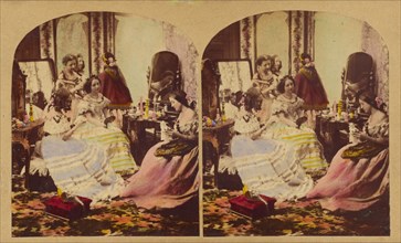 Before the Ball, about 1860. Creators: London Stereoscopic & Photographic Co, Joseph John Elliott.