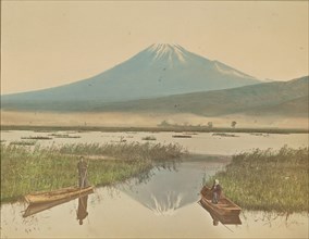 Mount Fuji as Seen from Kashiwabara, 1897. Creator: Ogawa Kazumasa.