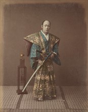 Samurai, 1870s-1890s. Creator: Kusakabe Kimbei.