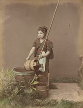 A Well, 1870s-1890s. Creator: Kusakabe Kimbei.