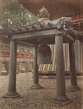 Korean Bell at Nikko, 1870s-1890s. Creator: Kusakabe Kimbei.