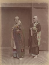 Buddhist Priests, 1870s-1890s. Creator: Kusakabe Kimbei.