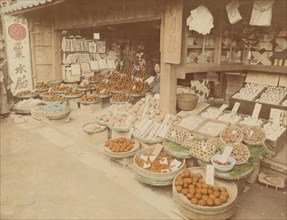 Grocery, 1880s. Creator: Kusakabe Kimbei.