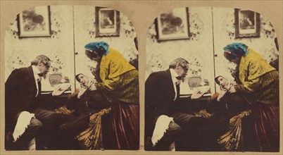 Do have it out., about 1865. Creator: London Stereoscopic & Photographic Co.