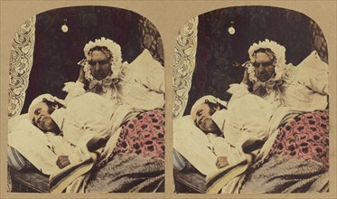 Mrs. Caudle's Curtain Lectures, about 1860. Creator: London Stereoscopic & Photographic Co.