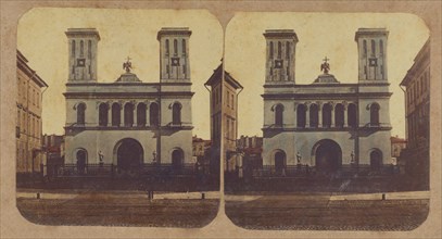 Church of St. Peter, Moscow., 1860s. Creator: New York Stereoscopic Company.