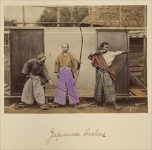 Japanese Archers, about 1873-1883. Creator: Shinichi Suzuki I.