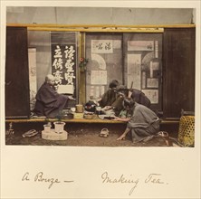 A Bouze - Making Tea, about 1873-1883. Creator: Shinichi Suzuki I.