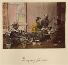 Buying Flowers, about 1873-1883. Creator: Shinichi Suzuki I.