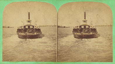 Brooklyn Ferryboat. N.Y., about 1870. Creator: Unknown.